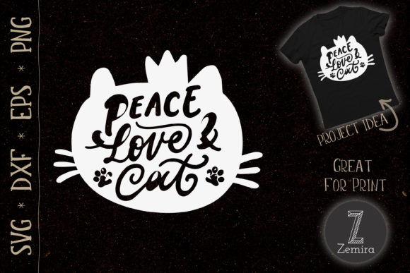 Peace Love and Cat